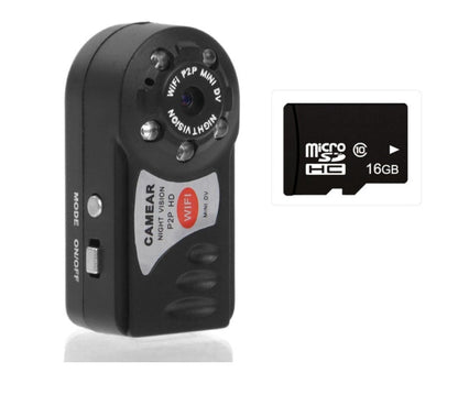 Mini WiFi Camera Wireless Securiy Video Camera With Infrared Night Vision Wireless DVR CreativeRino