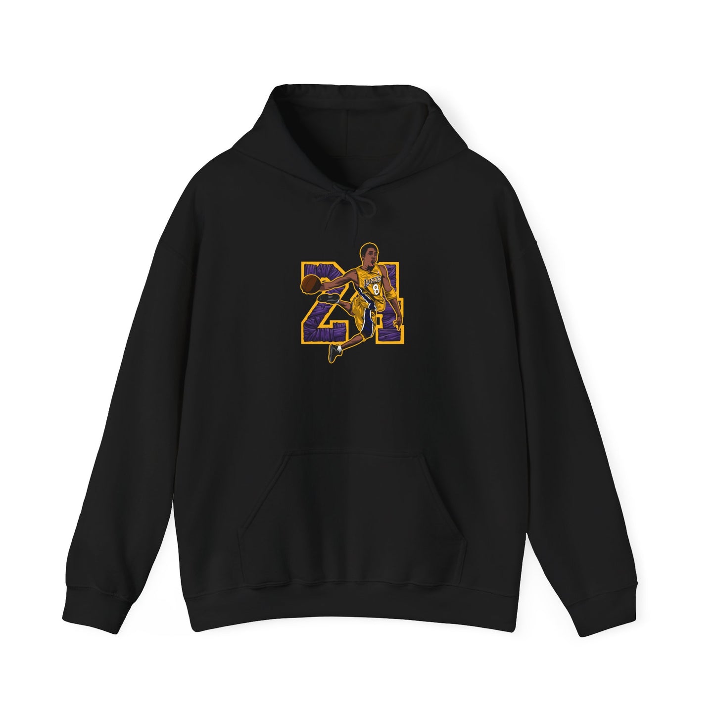 Kobe Bryant Basketball Star Hoodie - Vintage Sports Sweatshirt - CreativeRino