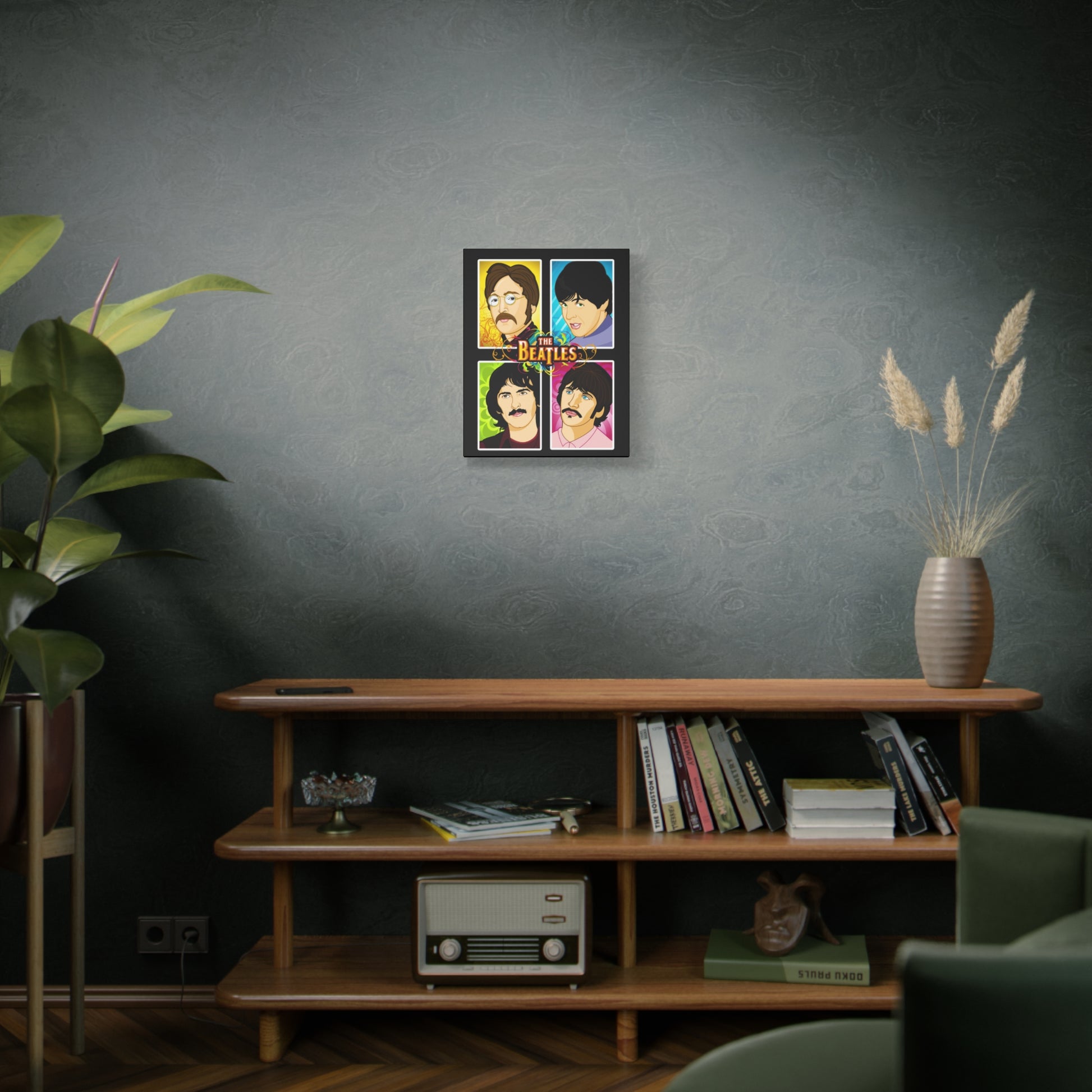 The Beatles Art Canvas – Iconic Stretched Wall Décor - CreativeRino