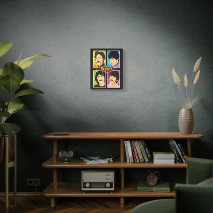 The Beatles Art Canvas – Iconic Stretched Wall Décor - CreativeRino