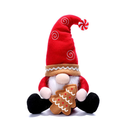 Nordic Christmas Gnome Doll | Faceless Rudolf Elf Ornament Gnome Decor
