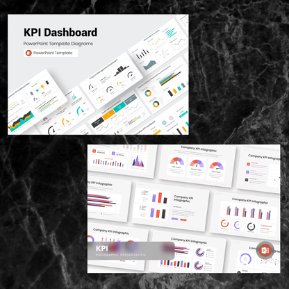 12 KPI Dashboard Powerpoint Presentation Template Bundle CreativeRino
