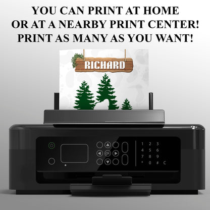 Bigfoot Birthday Invitation Template - CreativeRino