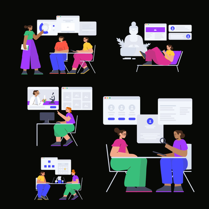 Figma Starter Bundle | 22 Figma UI Design Template | 2000+ Figma Illustrations Icons Vectors 3D, Figma Template Bundle CreativeRino