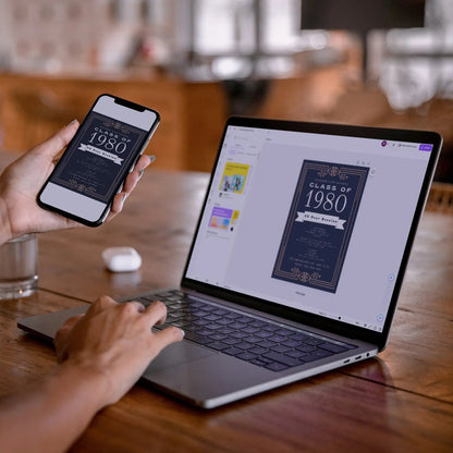 School Reunion Flyer Template | High School Class Reunion Invitation CreativeRino