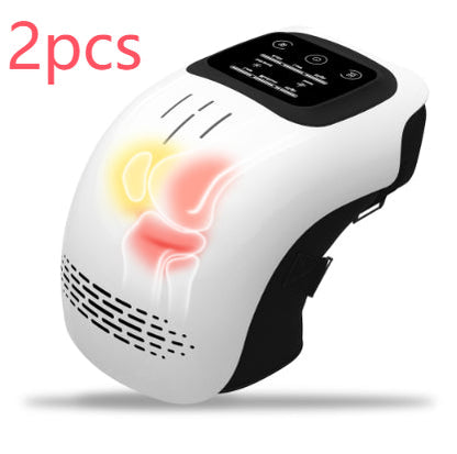 Intelligent Home Use Electric Intelligent Kneading Heating Knee Massager Rechargeable Pain Relief Infrared Laser Vibration Knee Massager CreativeRino
