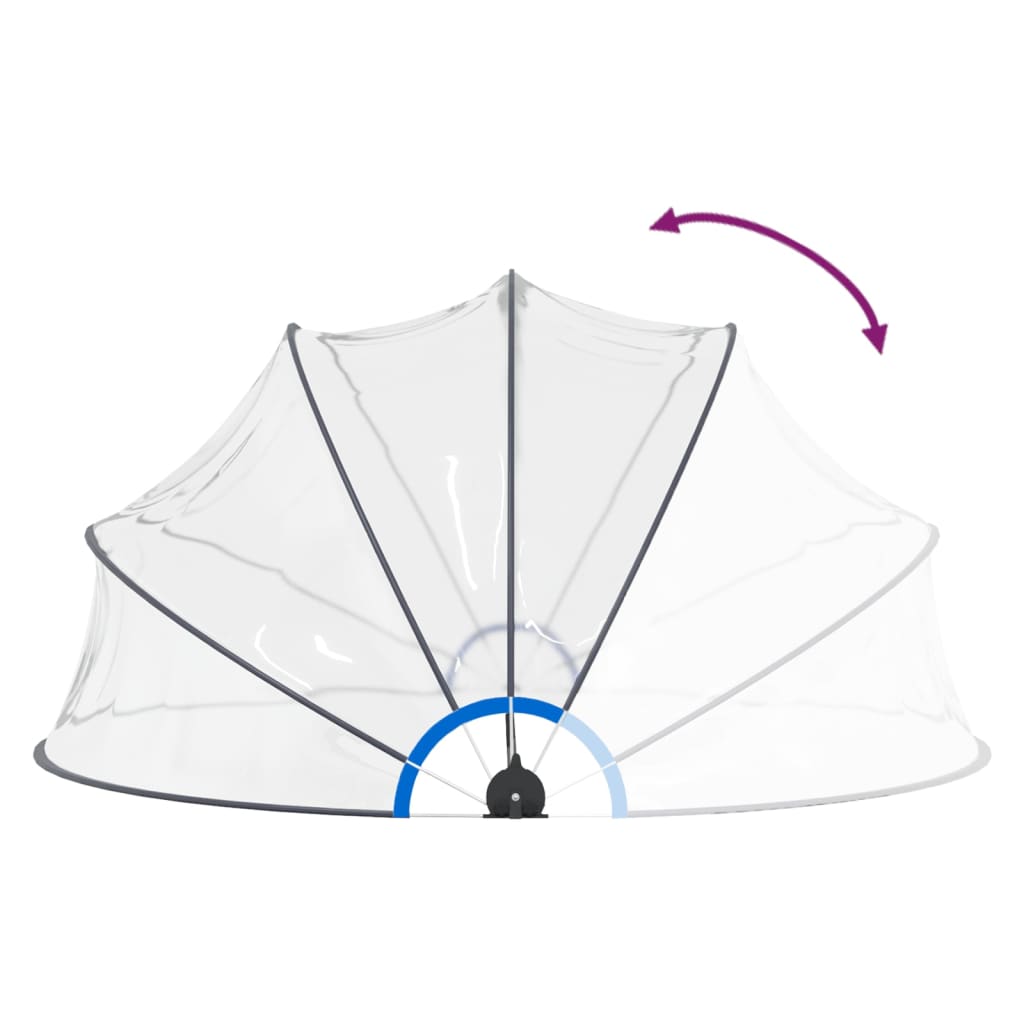 Premium Transparent Folding Pool Dome & Weather Cover CreativeRino