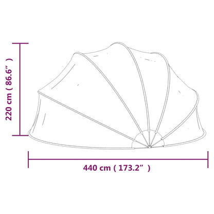 Premium Transparent Folding Pool Dome & Weather Cover CreativeRino