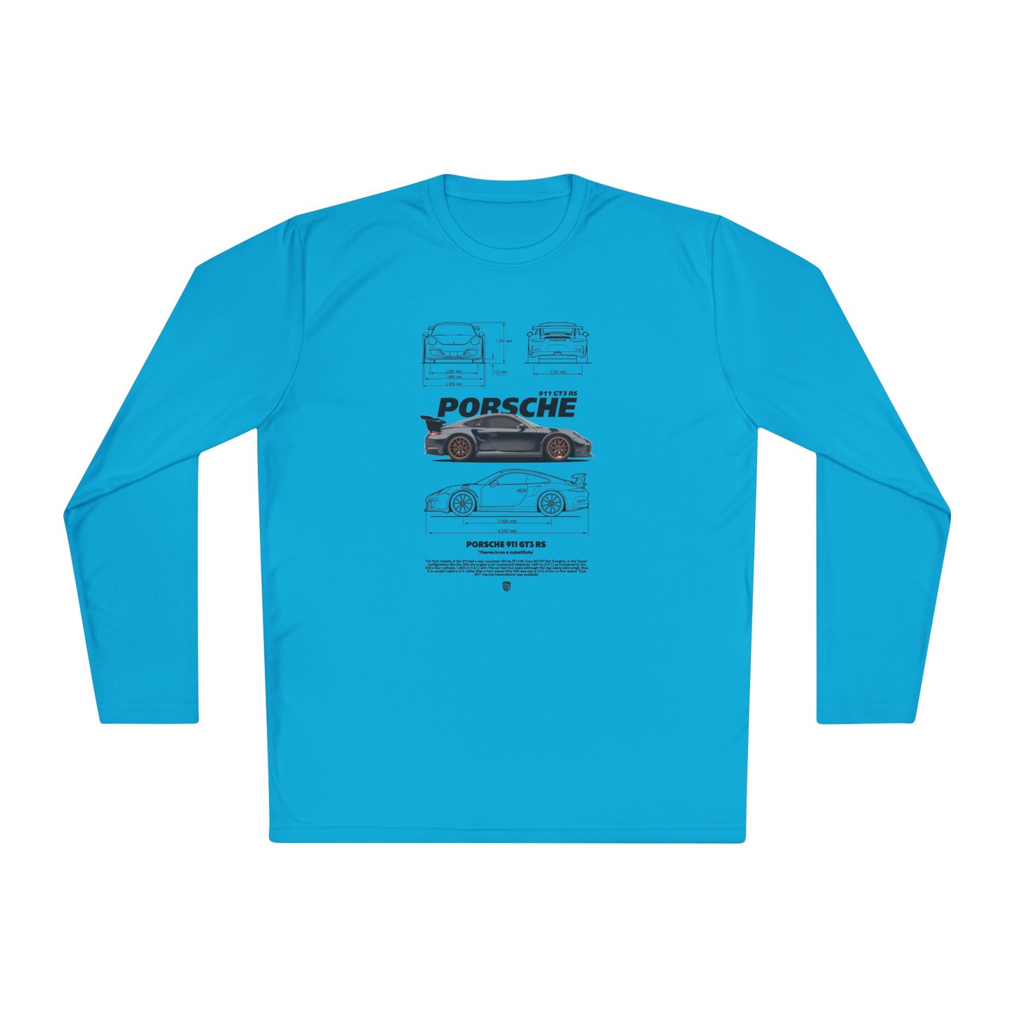 Porsche 911 GT3 RS Classic Cars Unisex Lightweight Long Sleeve Tee - CreativeRino