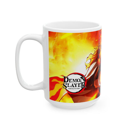 Fire Demon Anime Ceramic Mug - CreativeRino