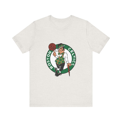 Boston Celtics Vintage Graphic Tee - Unisex Jersey Short Sleeve T-shirt - CreativeRino