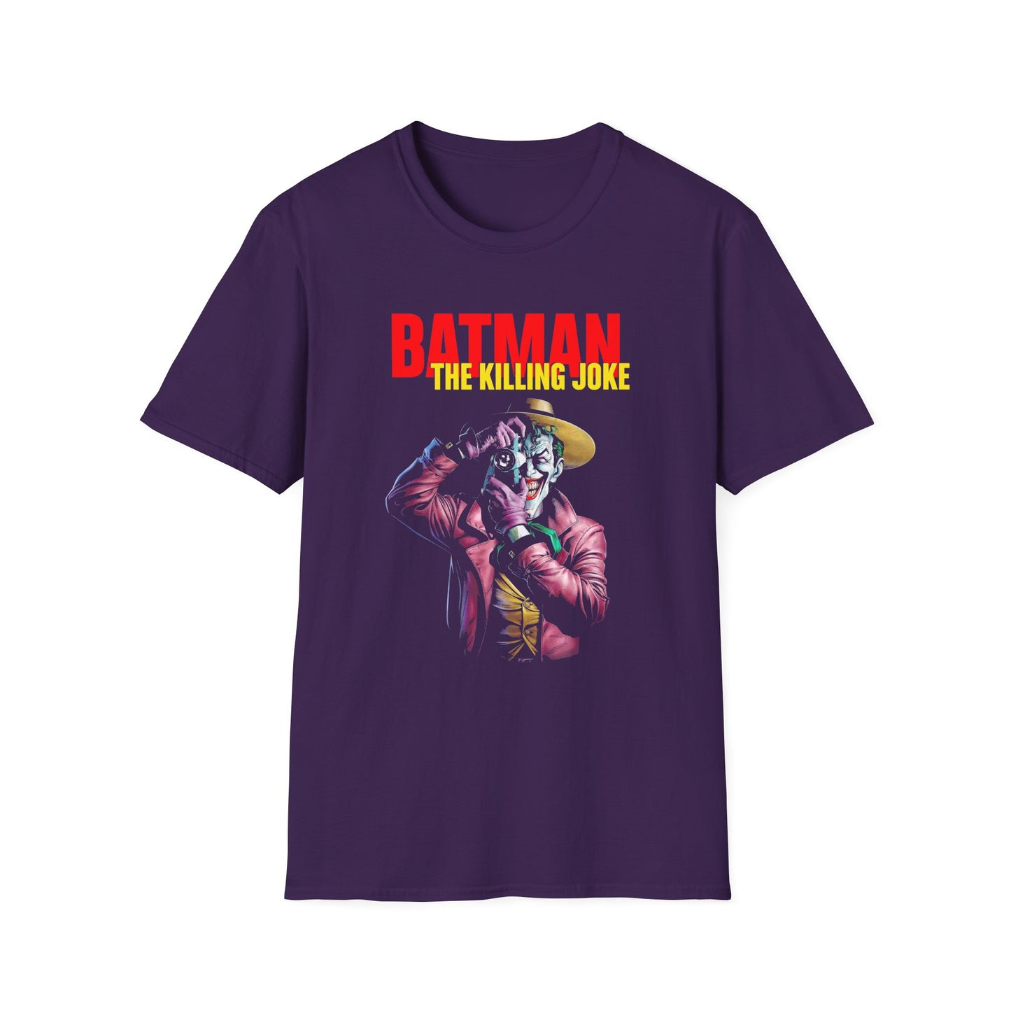 Batman The Killing Joke Unisex Softstyle T-Shirt - Comic Book Fashion - CreativeRino
