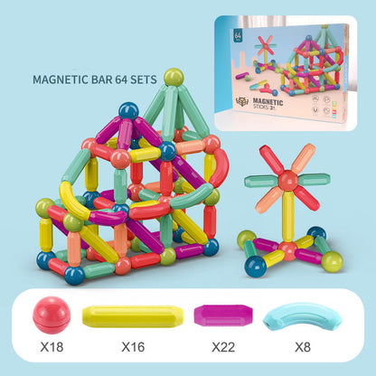 Baby Toys Magnetic Stick Building Blocks Game CreativeRino