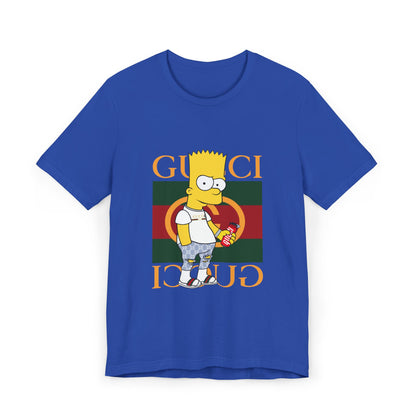 Gucci Bart Simpson Unisex Jersey T-Shirt - CreativeRino