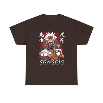 Anime Sensei Unisex Heavy Cotton Tee - Naruto T-shirt - CreativeRino