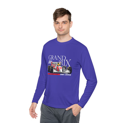 Grand Prix Japan Racing Unisex Lightweight Long Sleeve Tee - Perfect Gift for Motorsports Fans - CreativeRino