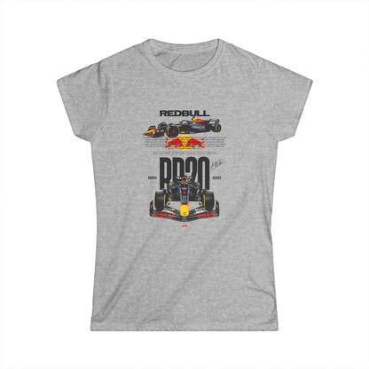 Red Bull Racing RB0 Women's Softstyle Tee - Car T-shirt - CreativeRino