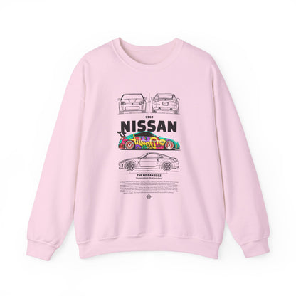 Vintage Nissan 350Z Graphic Unisex Heavy Blend™ Crewneck Sweatshirt - CreativeRino