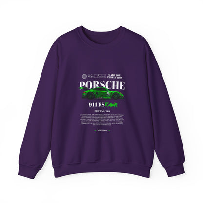 Porsche 911 RS Rawr Crewneck Sweatshirt - Perfect T-shirt for Car Enthusiasts - CreativeRino