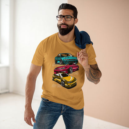 Classic Car Enthusiast Tee - S13, S14, S15 Car T-shirt Designs - CreativeRino
