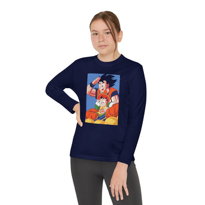 Dragon Ball Youth Long Sleeve Tee - Goku & Son T-shirt Anime Design - CreativeRino