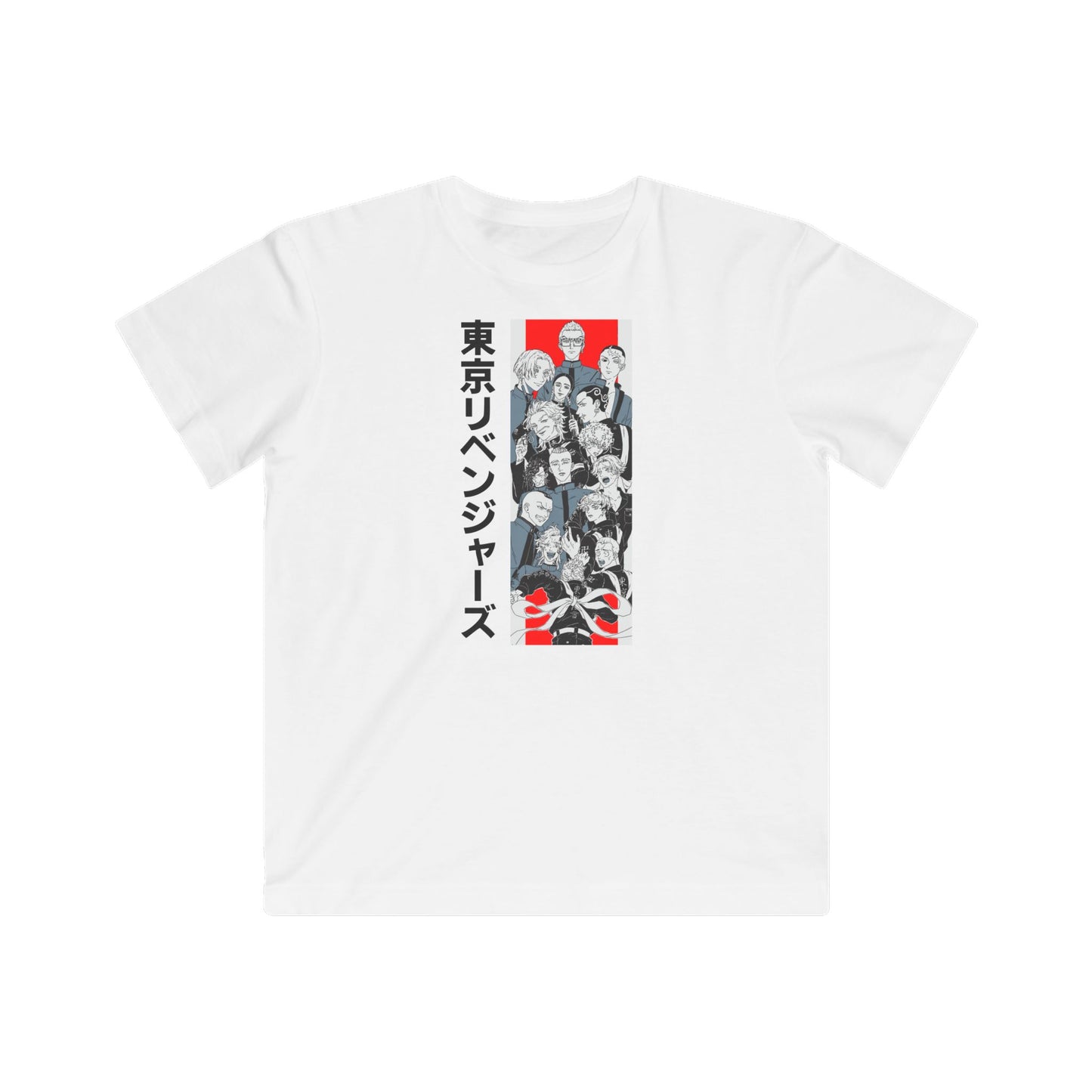 Tokyo Revengers Kids Fine Jersey Tee - Fun Anime Graphic T-shirt for Young Fans - CreativeRino