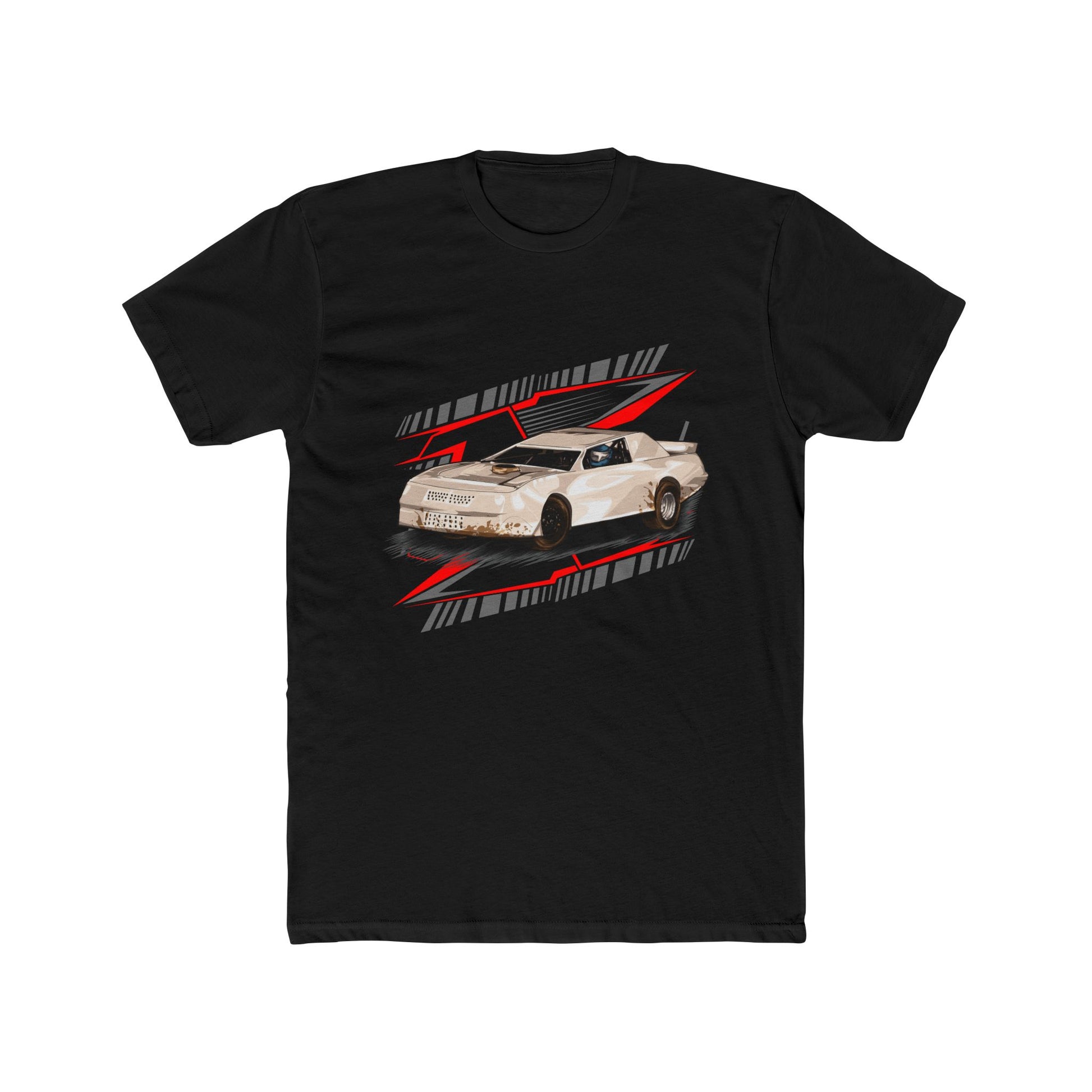 Retro Race Car Unisex Cotton Crew Tee - CreativeRino