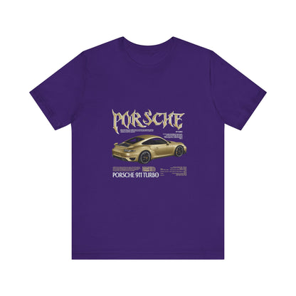 Porsche 911 Turbo Graphic Tee for Car Enthusiasts - CreativeRino
