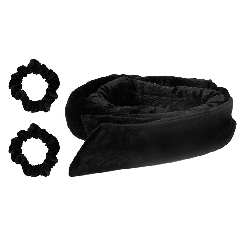 Premium Velvet Heatless Hair Curler Set – Overnight Curly Hair Ribbon Stick for No-Heat Curls CreativeRino