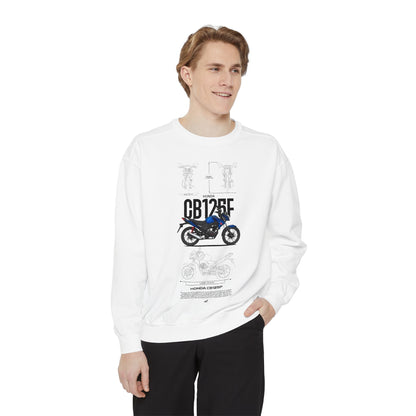 Honda CB125F Motorcycle Design Sweatshirt - CreativeRino