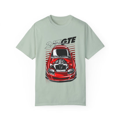 Toyota JZ Engine Car Graphic Unisex T-Shirt - Retro Car Classic Style - CreativeRino