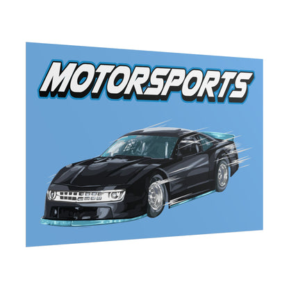 Motorsports Car Rolled Poster - Perfect for Auto Enthusiasts & Racing Fans - CreativeRino