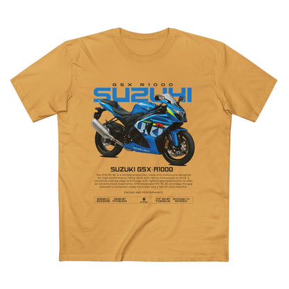 Suzuki GSX-R1000 Motorcycle Tee - Perfect T-shirt Gift for Riders & Bike Enthusiasts - CreativeRino