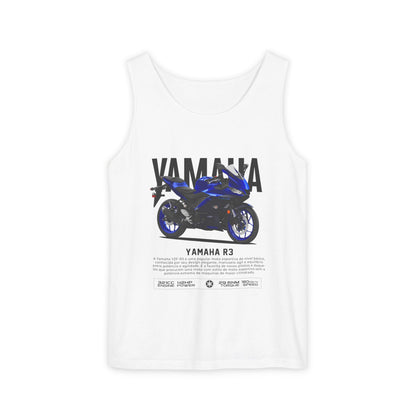 Yamaha R3 Unisex Tank Top - Casual & Comfortable Summer Wear - CreativeRino