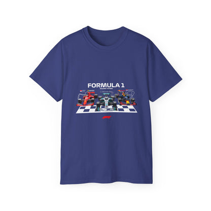 Formula 1 Racing Unisex Ultra Cotton Tee - Perfect T-Shirt for Motorsport Fans - CreativeRino