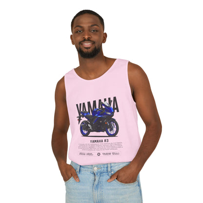 Yamaha R3 Unisex Tank Top - Casual & Comfortable Summer Wear - CreativeRino