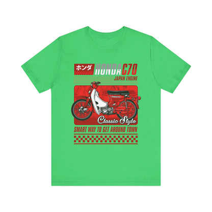 Honda C70 Classic Style Unisex Tee - Smart Way to Get Around Town T-shirt - CreativeRino