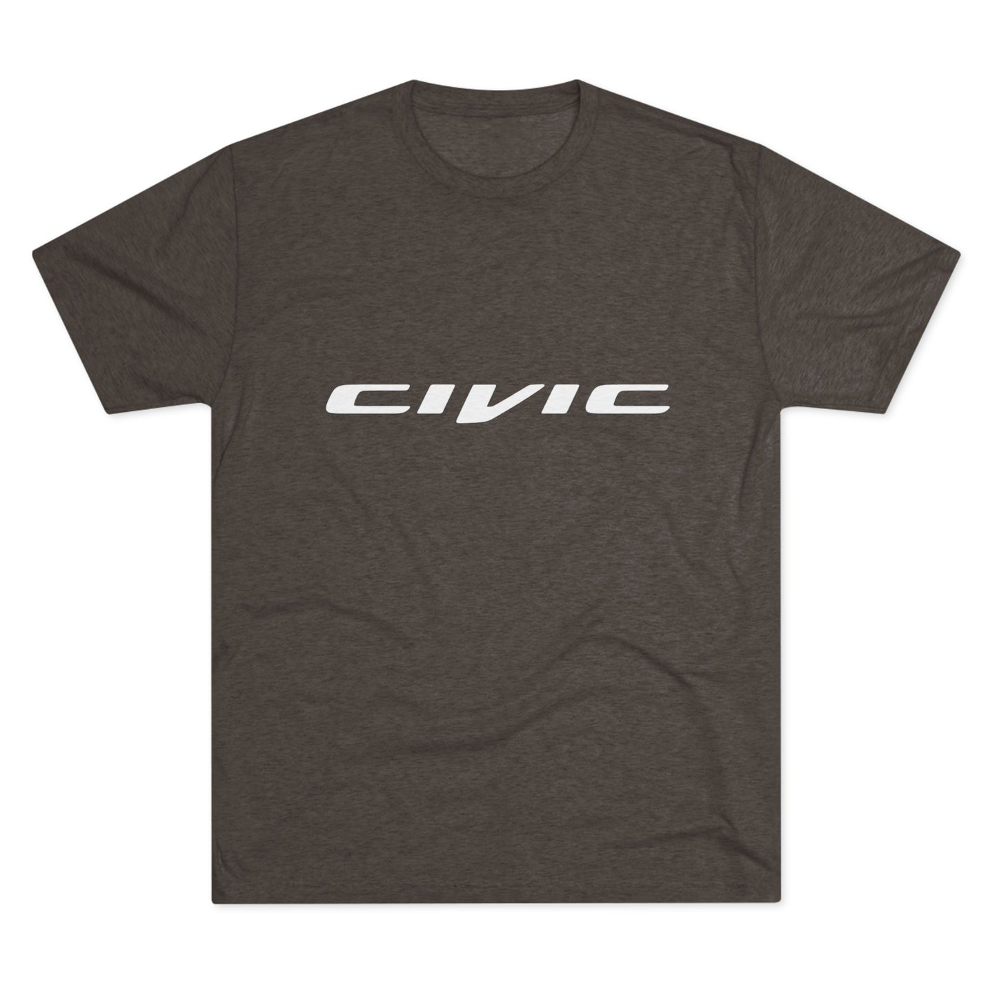Honda Civic Estilo Enthusiast Unisex Tri-Blend Crew Tee - Retro Car T-shirt Design - CreativeRino