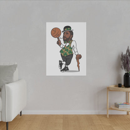 Khris Middleton Art Canvas - Basketball Player Print - CreativeRino