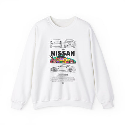 Vintage Nissan 350Z Graphic Unisex Heavy Blend™ Crewneck Sweatshirt - CreativeRino