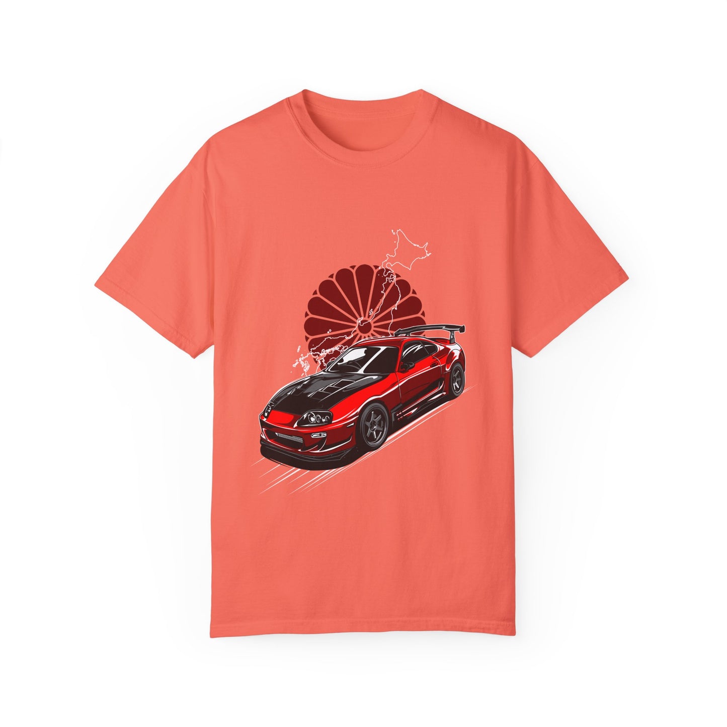 Cool Racing Car Graphic T-Shirt for Automotive Enthusiasts - CreativeRino
