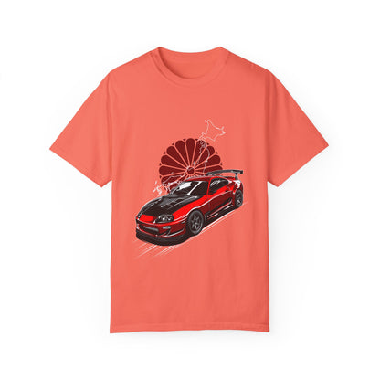 Cool Racing Car Graphic T-Shirt for Automotive Enthusiasts - CreativeRino
