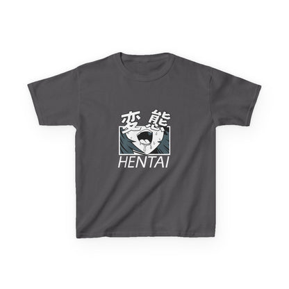 Hentai Kids Cotton Tee - Cool Graphic Design T-shirt for Boys and Girls - CreativeRino