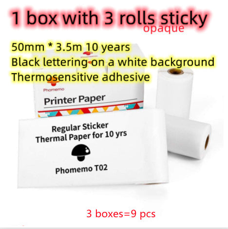 Portable Mini Thermal Label Printer Home Photo Printer Student Wrong Question Printer Bluetooth-compatible Mini Label Printer Price Tag CreativeRino