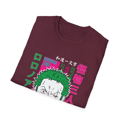Anime-Inspired Unisex Softstyle T-Shirt - One Piece T-shirt Design for Fans - CreativeRino