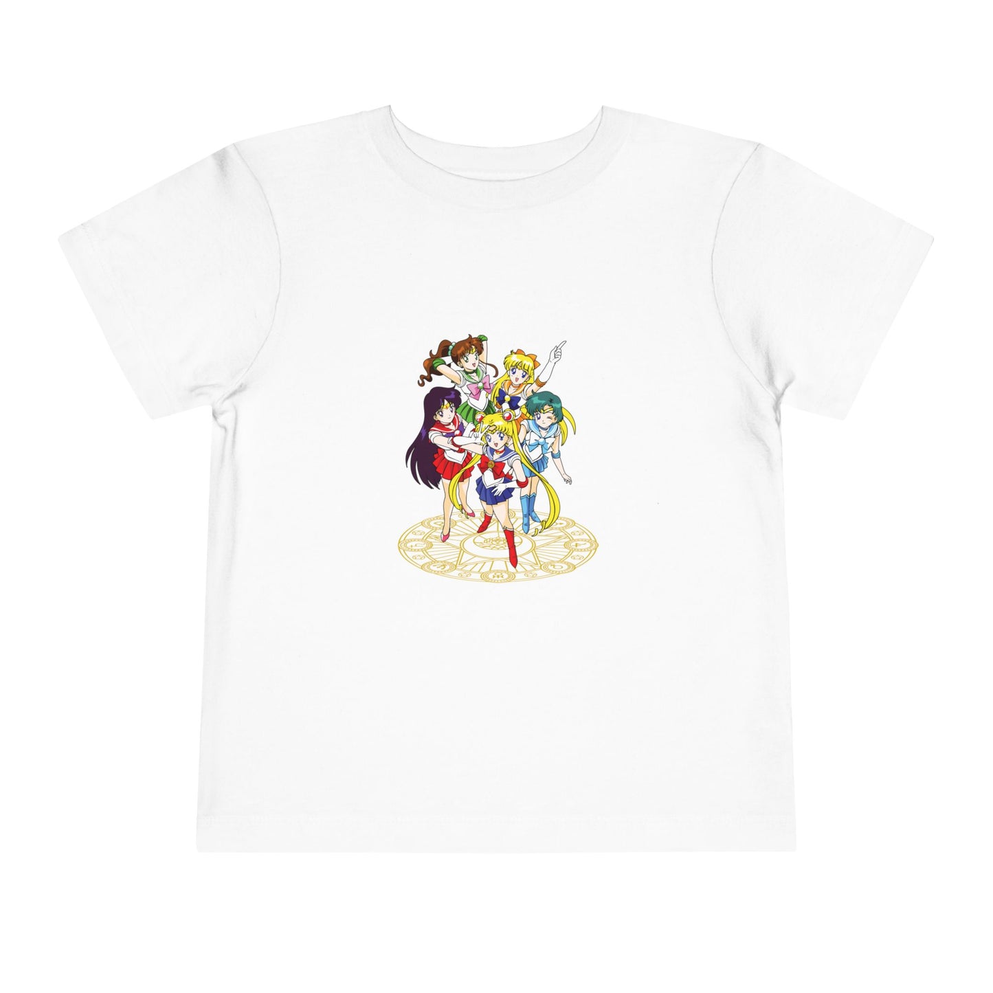 Sailor Moon Toddler Tee - Cute Short Sleeve T-shirt for Young Fans - CreativeRino