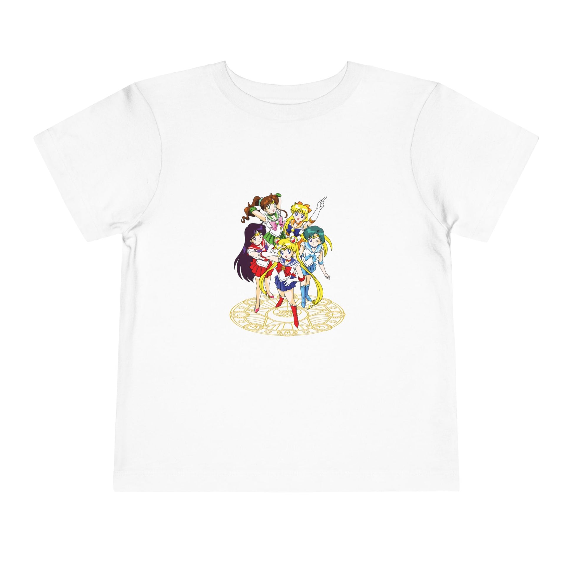 Sailor Moon Toddler Tee - Cute Short Sleeve T-shirt for Young Fans - CreativeRino