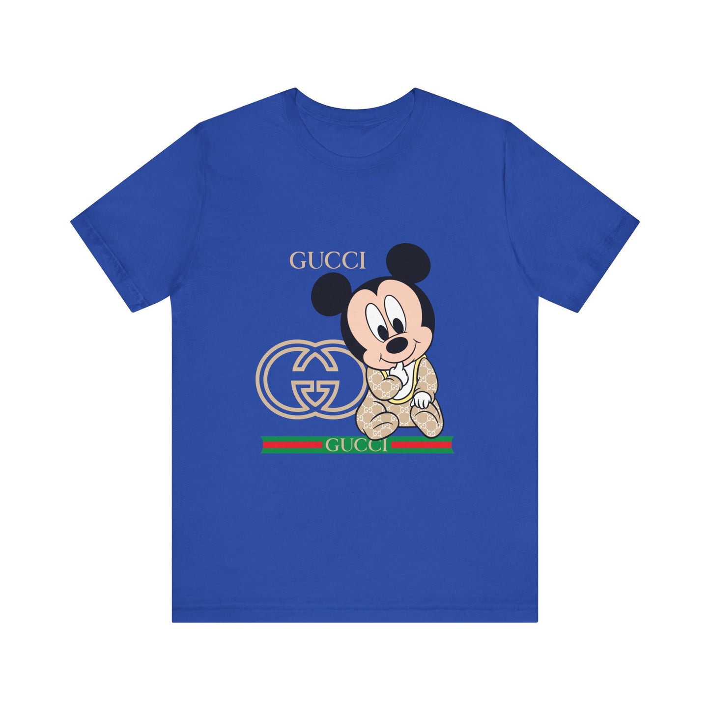 Mickey Mouse Gucci Tee - Unisex Short Sleeve T-shirt - CreativeRino