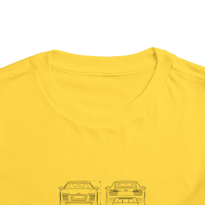 Audi R8 Car Lover Tee -  Graphic Short Sleeve Shirt | Car T-shirt - CreativeRino