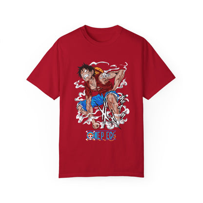 Anime-Inspired Unisex Garment-Dyed Tee - Perfect T-shirt for Fans of One Piece - CreativeRino